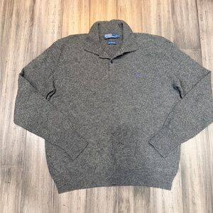 Vintage Polo Ralph Lauren 100% Lambs Wool Knit Sweater 
Men’s size XL